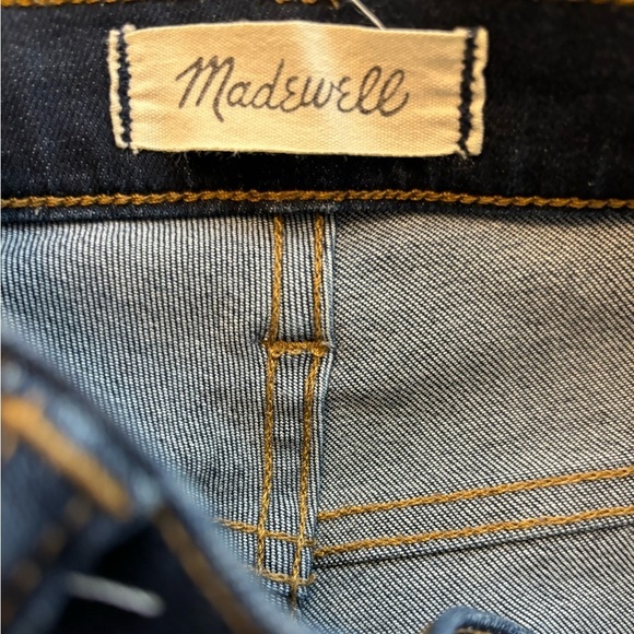 Madewell 9” High Rise Skinny Jeans Dark Denim - Picture 3 of 9